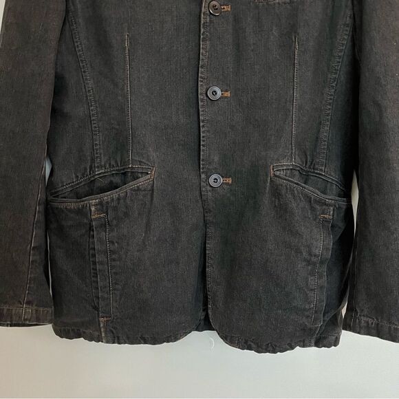 COMME CA ISM BLACK DENIM BLAZER / JACKET | Men’s SIZE M - Picture 3 of 13